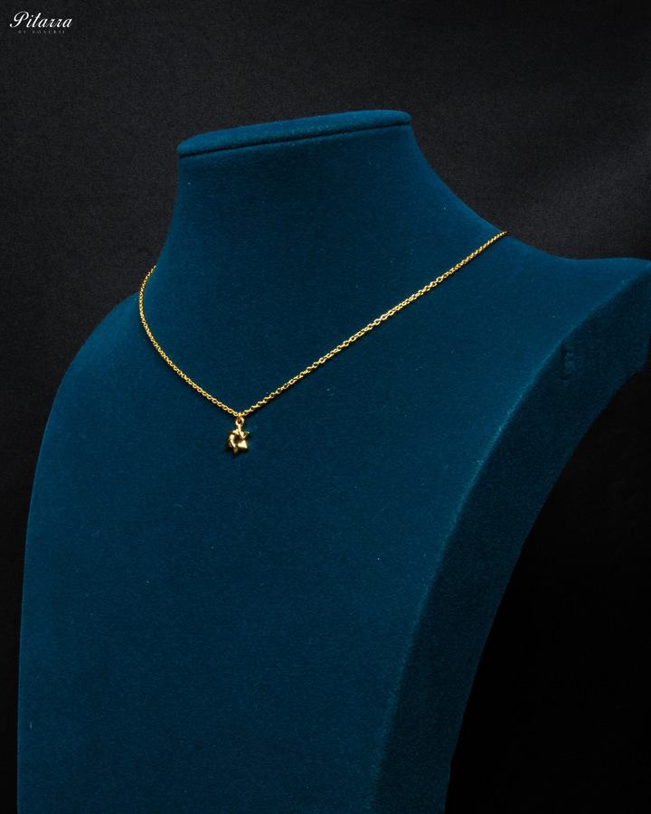 Gold Plated Silver Star Pendant