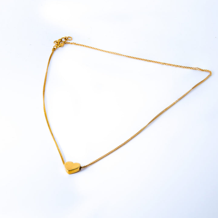 Gold Heart Necklace