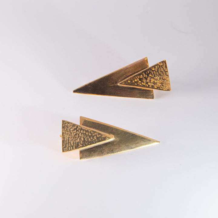 Large Triangle Earring